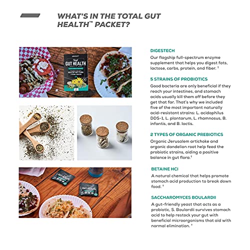 ONNIT Total Gut Health - Complete Probiotics & Digestive Enzyme Supplement ONNIT buy supplements canada