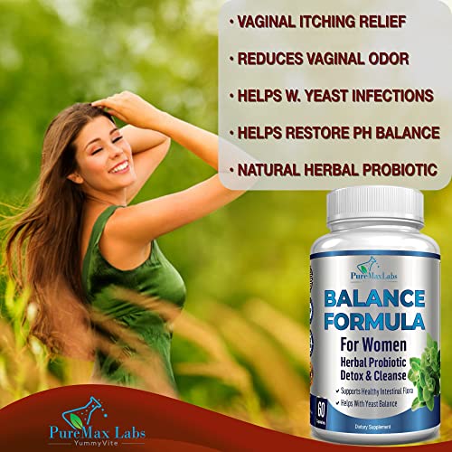 YUMMYVITE Balance Complex for Women - for Vaginal Health, Herbal Detox & Cleanse YUMMYVITE buy supplements canada