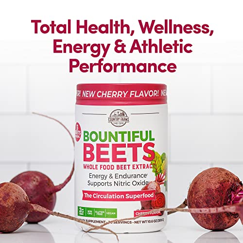 COUNTRY FARMS Bountiful Beets Powder, Wholefood Beet Extract Superfood, Natural Nitric COUNTRY FARMS buy supplements canada