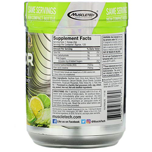 MuscleTech Cell-Tech Creactor - Creatine HCl Formula - Muscle Builder for Men & Women MuscleTech buy supplements canada