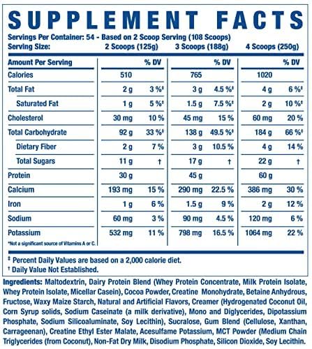 Ronnie Coleman Signature Series King Mass XL Mass Gainer Protein Powder, Muscle Gaine Ronnie Coleman Signature Series buy supplements canada