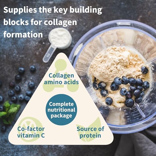 Vegan Collagen Powder, Plant-Based Peptide Protein Supplement with Glycine, 21 Amino Acids & Vitamin C, Complete Collagen Igennus Healthcare Nutrition buy supplements canada
