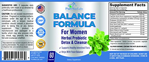 YUMMYVITE Balance Complex for Women - for Vaginal Health, Herbal Detox & Cleanse YUMMYVITE buy supplements canada