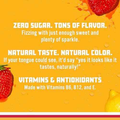 Sparkling Ice, Strawberry Lemonade Sparkling Water, Zero Sugar Flavored Water Sparkling ICE buy supplements canada