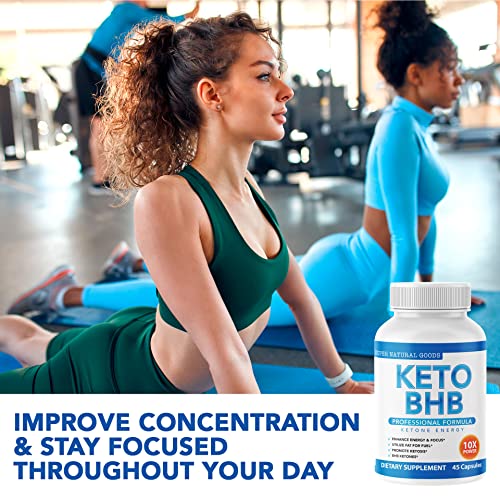 Keto BHB with Apple Cider Vinegar - Reach Ketosis Faster, Boost Energy, Suppress Craving Super Natural Goods buy supplements canada