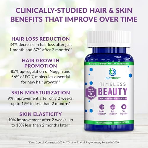 BioTrust Timeless Beauty Ceramide Booster – Hair & Skin Restoring Phytoceramides BioTrust buy supplements canada