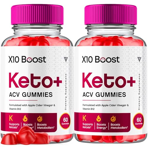 (2 Pack) X10 Boost Keto ACV Gummies, X10 Keto Boost Gummies Advanced Weight Loss Fyvus buy supplements canada