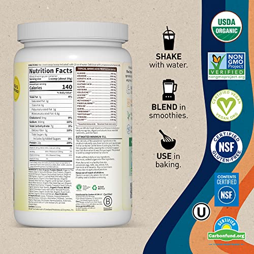 Garden of Life Vegan Protein Powder - 22g Raw Plant Protein, BCAAs, Probiotics Garden of Life buy supplements canada