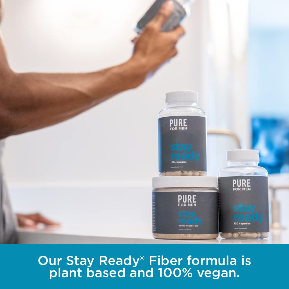 Pure for Men Original Vegan Cleanliness Stay Ready Fiber Supplement Pure for Men buy supplements canada