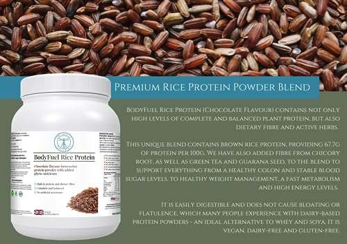 Complementary Supplements | BodyFuel Brown Rice Protein Powder Plus Chicory, Green Tea Complementary Supplements buy supplements canada