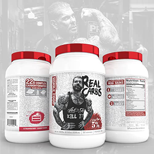 5% Nutrition Rich Piana Real Carbs with Real Food Complex Carbohydrates, Long-Lasting 5% Nutrition buy supplements canada