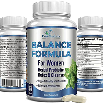 YUMMYVITE Balance Complex for Women - for Vaginal Health, Herbal Detox & Cleanse YUMMYVITE buy supplements canada