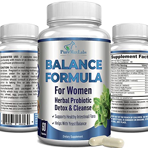 YUMMYVITE Balance Complex for Women - for Vaginal Health, Herbal Detox & Cleanse YUMMYVITE buy supplements canada