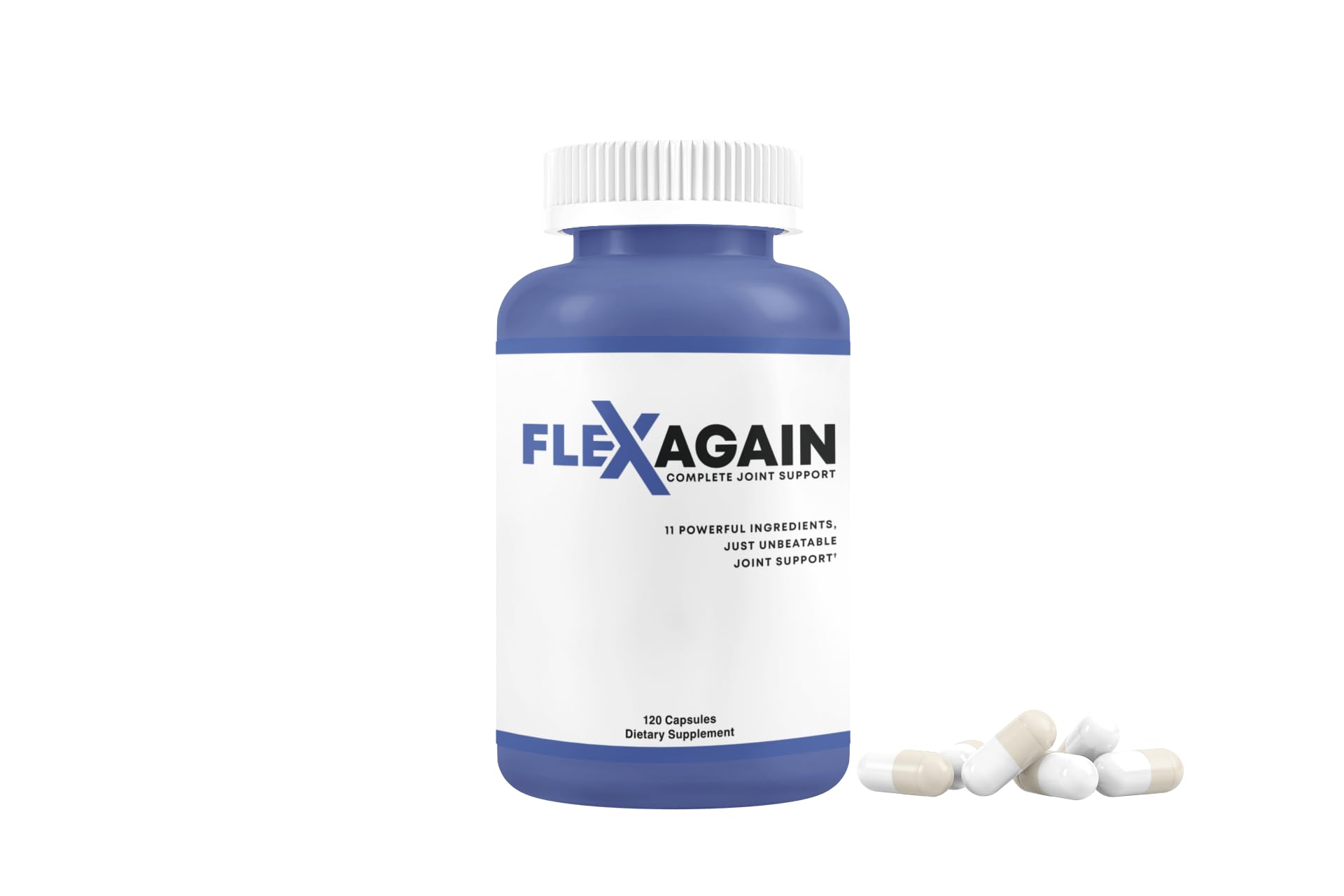 FlexAgain - Fully Comprehensive Joint Support - 120 Capsules - 1 Month Supply FlexAgain buy supplements canada