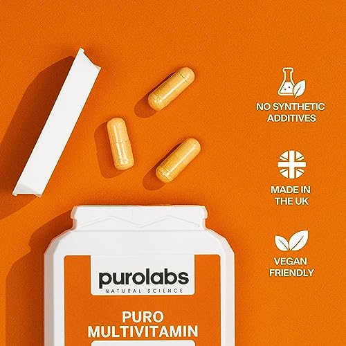 Puro Multivitamin - 34 Multivitamins & Minerals - Daily Complex for Men & Women Purolabs buy supplements canada