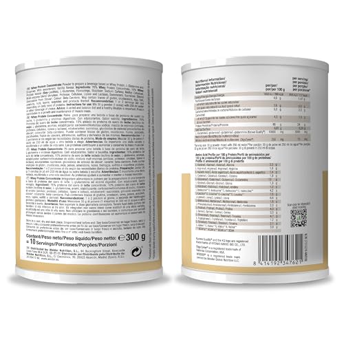 Weider Whey Protein (300g) Vanilla Flavour. Whey Protein from Concentrate and Isolate Weider buy supplements canada