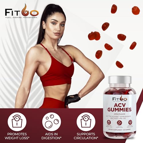 FIT60 Keto Apple Cider Vinegar Gummies with The Mother | Keto ACV Gummies for Advanced Healthy Weight FIT60 buy supplements canada