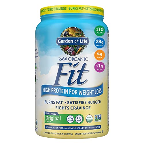 Garden of Life Raw Organic Fit Vegan Protein Powder Original, 28g Plant Based Protein Garden of Life buy supplements canada