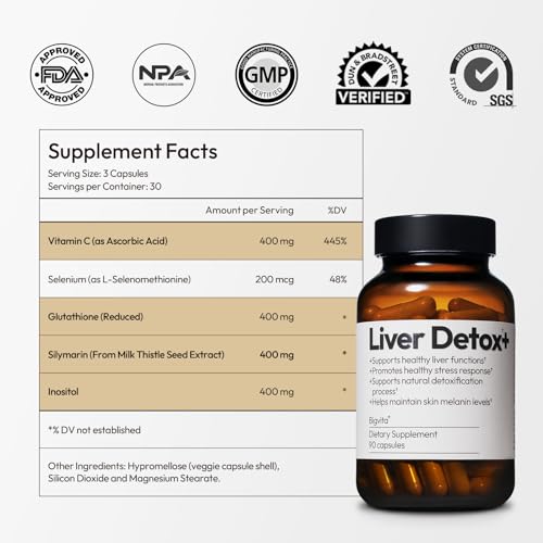 BigVita Liver Detox Vegan Gluten Free Liver Health Supplement Cleanse Detox & Repair BigVita buy supplements canada