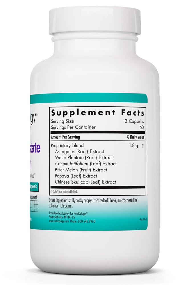 NutriCology Healthy Prostate & Ovary - Herbal Blend with Crinum Latifolium - Hormone Support for Men & Women - Vegetarian Capsules - Hypoallergenic Formula - 60 Servings - 180 Count Allergy Research Group buy supplements canada