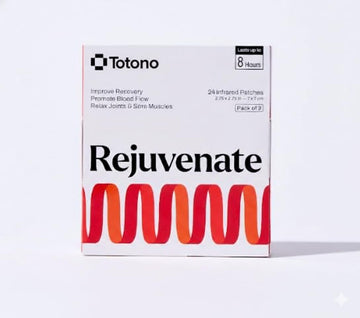 Totono Infrared Therapy Patches – 24 Far‑Infrared Bioceramic Patches (24 Pack) – Drug-Free, Portable, Essential Oil‑Infused for Muscles & Joints Totono buy supplements canada