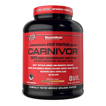MuscleMeds Carnivor Beef Protein Isolate Powder, Chocolate Peanut Butter, 4.14 Pound MuscleMeds buy supplements canada