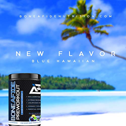 Boneafide Preworkout (Blue Hawaiian) Boneafide Nutrition buy supplements canada