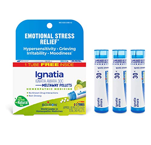 Boiron Ignatia Amara 30C Homeopathic Medicine for Relief from Emotional Stress, Hypersensitivity Boiron buy supplements canada