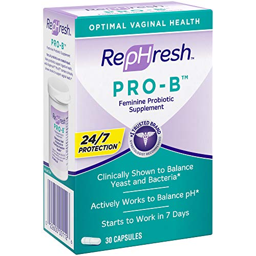 Rephresh Pro-B Probiotic Supplement for Women, 30 Oral Capsules (Pack of 2) Rephresh buy supplements canada