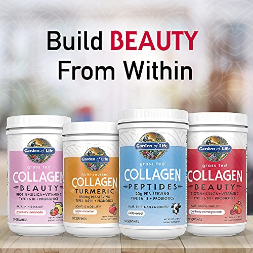 Garden of Life Grass Fed Collagen Beauty - Strawberry Lemonade, 20 Servings - Collagen Garden of Life buy supplements canada