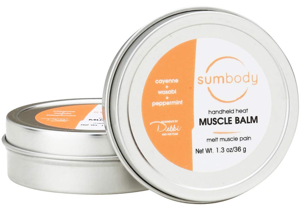 Sumbody Sore Muscles Heat Muscle Balm - Warming & Cooling Muscle Rub for Men and Women, Relaxer Menthol Balm for Body & Joint, Soothing Sore Feet Relief Travel Size, Shoulder Reliever Rub, Made in USA Sumbody buy supplements canada