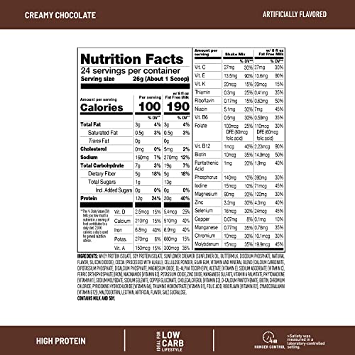 SlimFast High Protein Meal Replacement Shake Powder, 12 Servings (Pack of 2) , Advanced SlimFast buy supplements canada