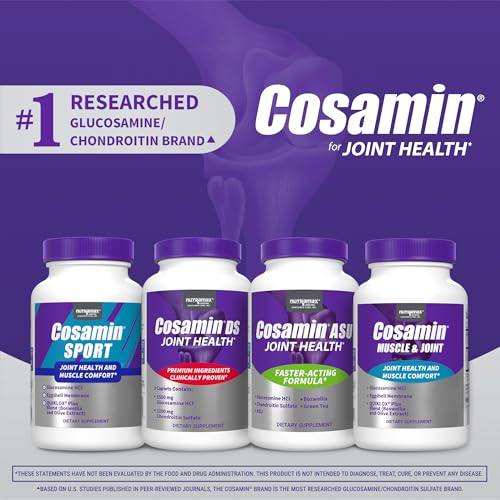 Cosamin Nutramax Muscle & Joint, Works to Decrease Cartilage Breakdown, Joint Health Supplement, Adult Men and Women Joint Health, 74 Capsules Cosamin buy supplements canada