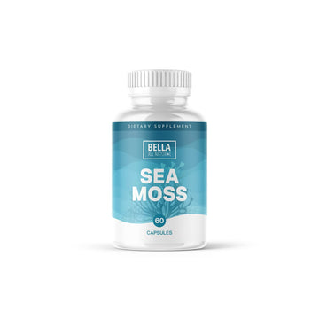 Bella All Natural Sea Moss Vitamins | Pure Sea Moss | Irish Sea Moss, 60 Capsules Bella All Natural buy supplements canada