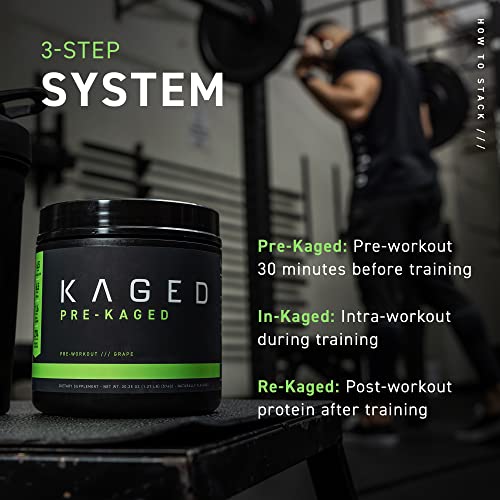Kaged Original Pre-Workout Powder | Fruit Punch | Pre Formulated with Creatine, Beta Alanine Kaged buy supplements canada