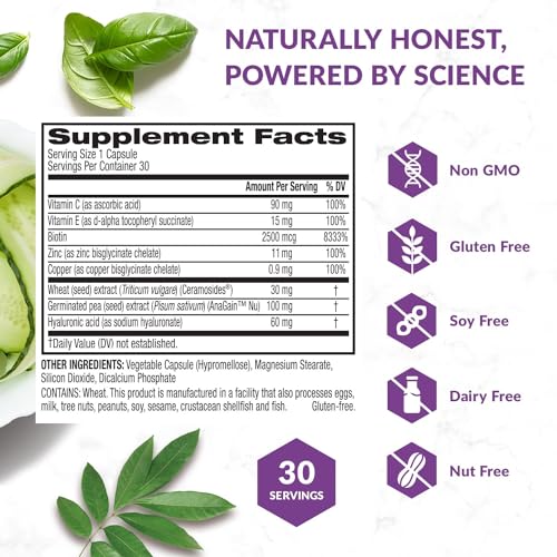 BioTrust Timeless Beauty Ceramide Booster – Hair & Skin Restoring Phytoceramides BioTrust buy supplements canada