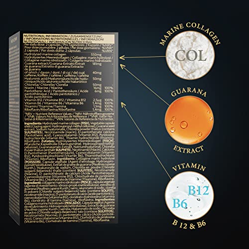 Marine Collagen - 60 Capsules of Type 1 Hydrolysed Marine Collagen SatinNaturel buy supplements canada