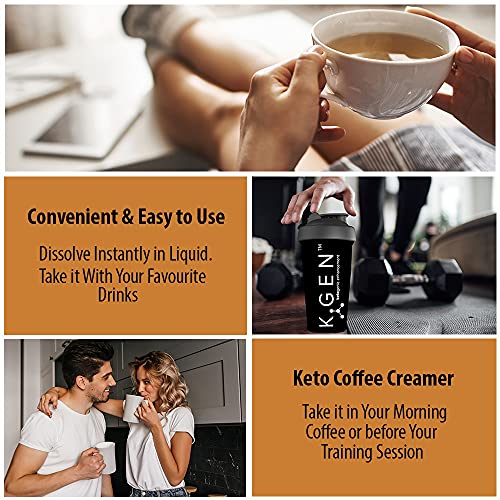 Instant Bulletproof Keto Coffee Creamer UK Made Collagen Latte | Butter Powder, Coconut MCTs & Vitamin C K GEN ketogenic enhancement buy supplements canada
