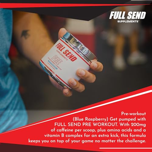 FULL SEND Pre Workout Powder with Beta Alanine, Preworkout Energy Supplement FULL SEND buy supplements canada