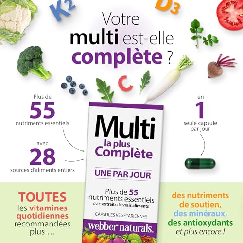 Webber Naturals Women's 50+ Most Complete Multi, 90 Vegetarian Capsules Webber Naturals buy supplements canada