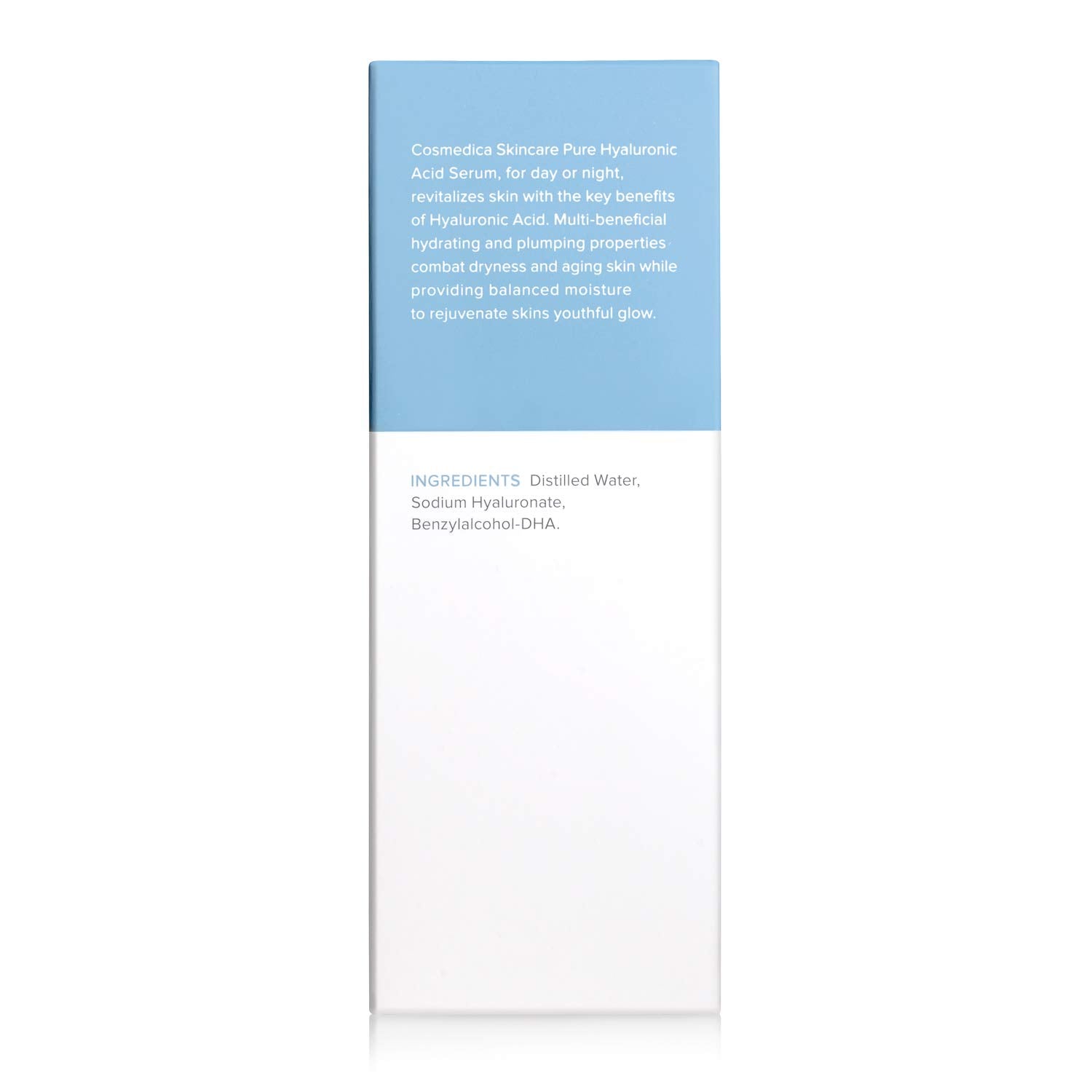 Hyaluronic Acid Serum for Skin 100% Pure-Anti-Aging Serum - Intense Hydration Cosmedica Skincare buy supplements canada