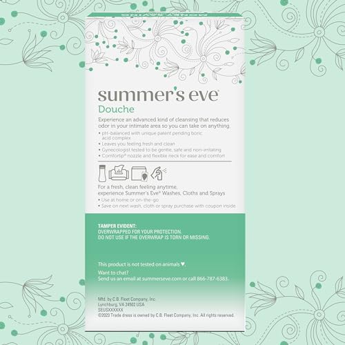 Summer's Eve Feminine Douche, Complete Clean Odor Reduction with Boric Acid Complex, 2 Units Summer's Eve buy supplements canada