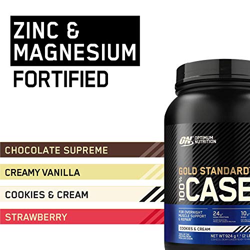 Optimum Nutrition Gold Standard 100% Casein Slow Digesting Protein Powder with Zinc Optimum Nutrition buy supplements canada