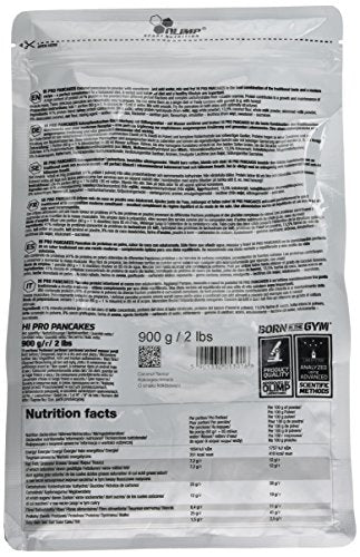 Olimp Labs Hi Pro Protein Pancakes in Powder, Coconut Flavour, 900 g OLIMP SPORT NUTRITION buy supplements canada