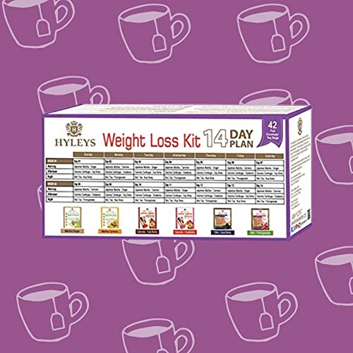 Hyleys 14 Day Weight Loss Tea - 42 Tea Bags (1 Pack), Detox Tea for Cleanse HYLEYS buy supplements canada