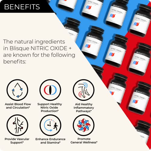 Blisque – Natural Nitric Oxide Booster Supplement for Blood Flow Support and Circulation Blisque buy supplements canada