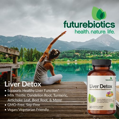 Futurebiotics Liver Detox Advanced Detox & Cleanse Formula Supports Healthy Liver Function Futurebiotics buy supplements canada