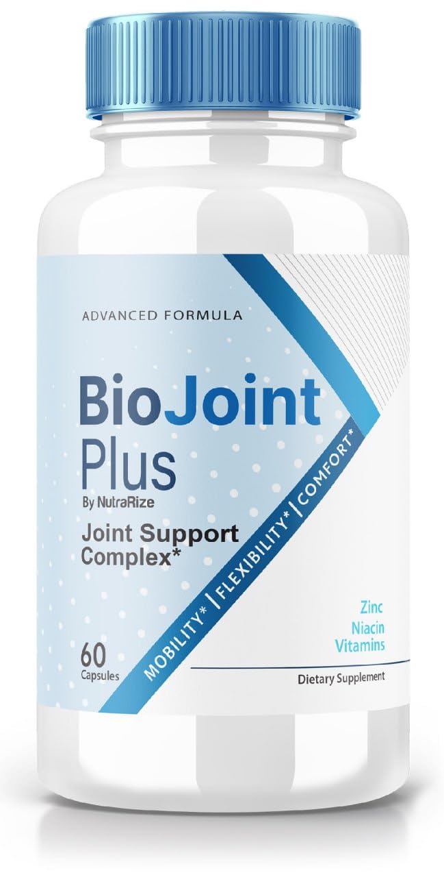 BioJoint Plus - BioJoint Plus Advanced Joint Support Formula, BioJoint Supplement, BioJoint Maximum Strength Pills for Joint Wellness and Mobility, Bio Joint Plus Reviews (60 Capsules) NutraRize buy supplements canada