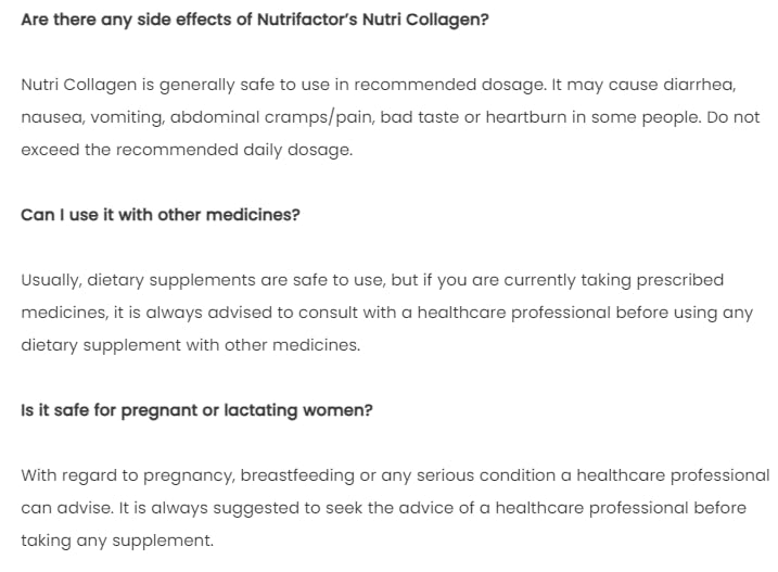 (Buy one, get one Free) Nutrifactor: Collagen: for Healthy Skin Nutrifactor buy supplements canada