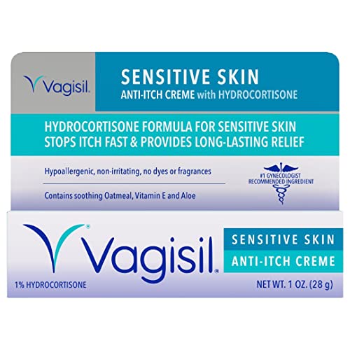 Vagisil Maximum Strength Feminine Anti-Itch Cream for Women, Sensitive Skin Formula with Hydrocortisone Vagisil buy supplements canada